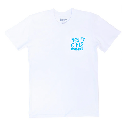 Light Blue (Kid Size) Pretty Girl T- Shirt