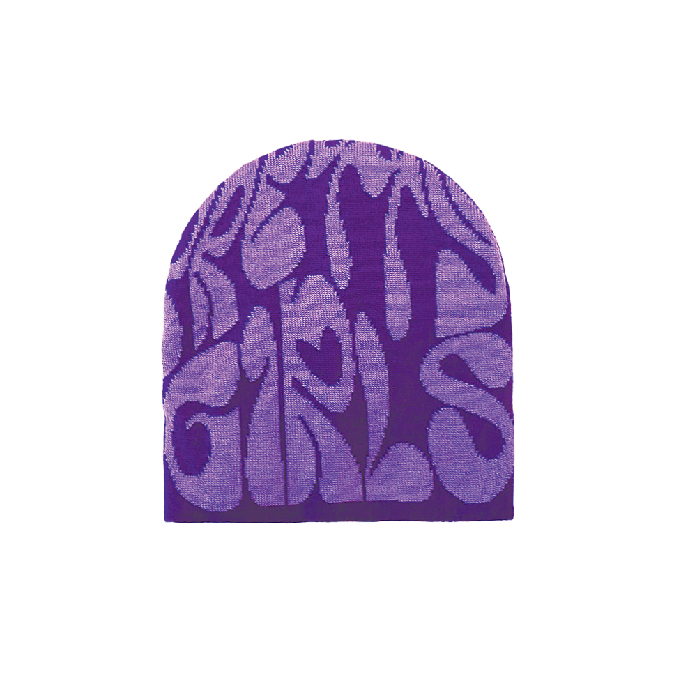 Purple “Pretty Girl” Beanie