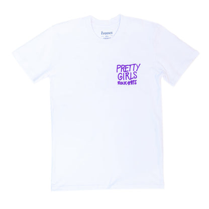 Purple (Kid Size) Pretty Girl T-Shirt (unisex size)